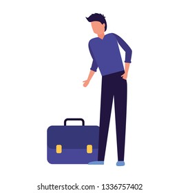 businessman with briefcase
