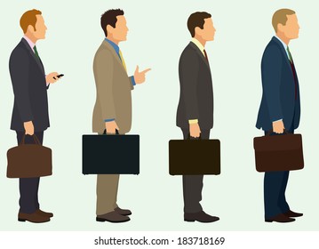 Businessman with Briefcase