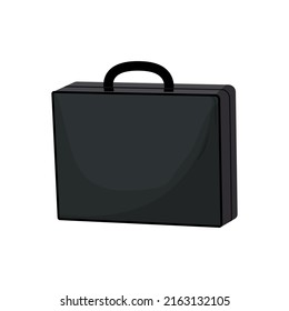businessman briefcase color icon vector. businessman briefcase sign. isolated symbol illustration