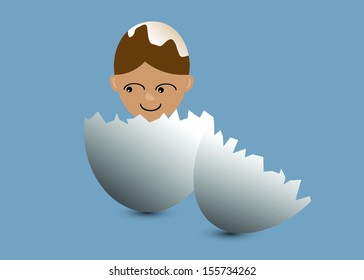The Businessman in The Broken Egg