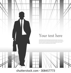 Businessman. business background