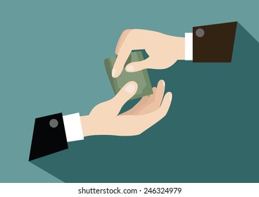 businessman buying