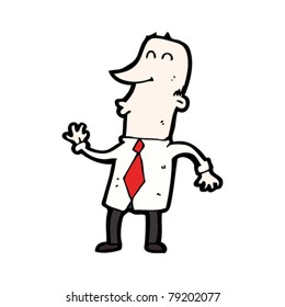 Cartoon von Geschäftsleuten