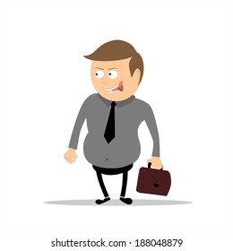 Businessman cartoon character, VECTOR, EPS10