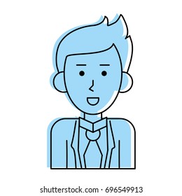 businessman cartoon icon image 