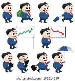 businessman cartoons