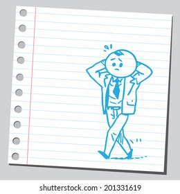 Businessman caught