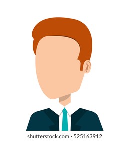 businessman character avatar icon