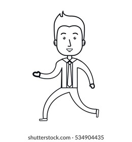 businessman character avatar icon
