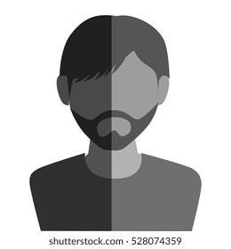 businessman character avatar isolated