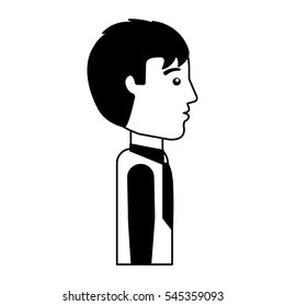 businessman character isolated icon vector illustration design