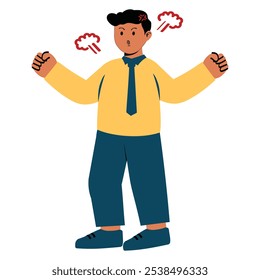 Businessman Character Vector - 05