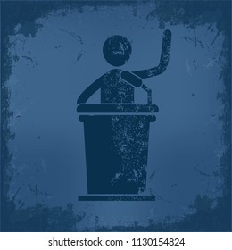 Businessman and character vector design