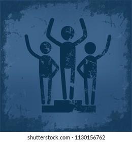 Businessman and character vector design