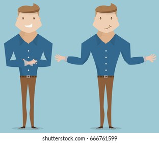 businessman characters design cartoon vector illustration