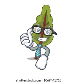 Businessman chard character cartoon style