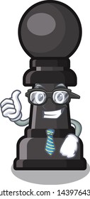 Businessman chess pawn toy the shape mascot