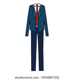businessman clothes accessory icon