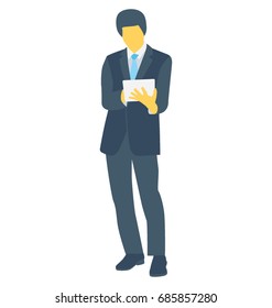 
Businessman Color Vector Icon
