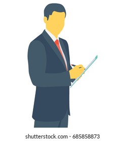 
Businessman Color Vector Icon
