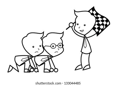 Businessman Competition