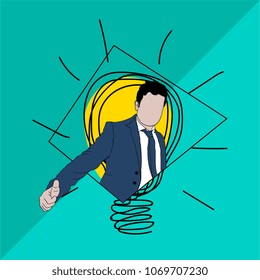 Businessman Concept Design