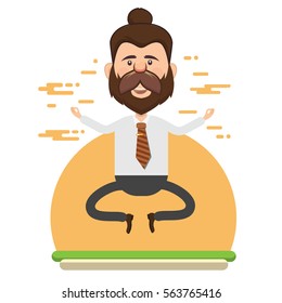 Businessman concept design,clean vector