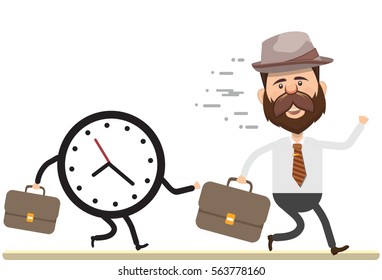 Businessman concept design,clean vector