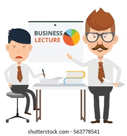 Businessman concept design,clean vector