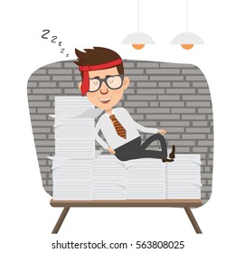 Businessman concept design,clean vector