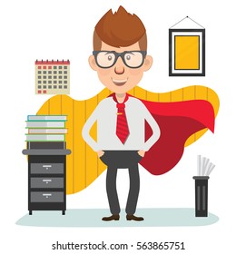 Businessman concept design,clean vector
