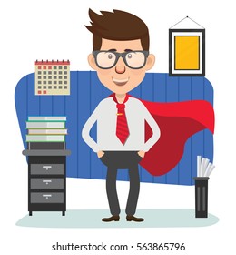 Businessman concept design,clean vector