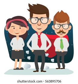 Businessman concept design,clean vector