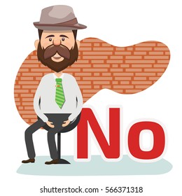 Businessman concept design,clean vector