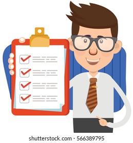 Businessman concept design,clean vector