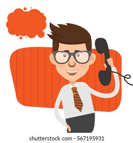 Businessman concept design,clean vector
