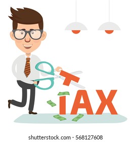 Businessman concept design,clean vector