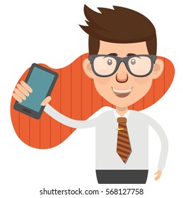 Businessman concept design,clean vector