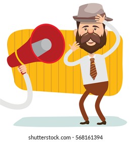 Businessman concept design,clean vector