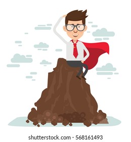 Businessman concept design,clean vector