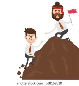 Businessman concept design,clean vector