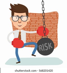 Businessman concept design,clean vector