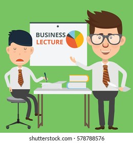 Businessman concept design,clean vector