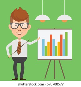 Businessman concept design,clean vector
