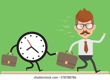 Businessman concept design,clean vector