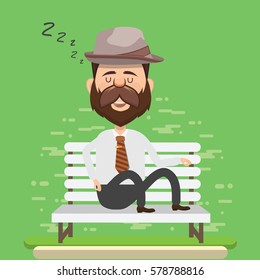 Businessman concept design,clean vector