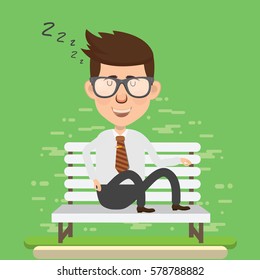 Businessman concept design,clean vector