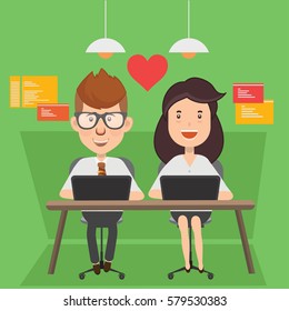 Businessman concept design,clean vector