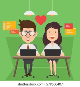 Businessman concept design,clean vector