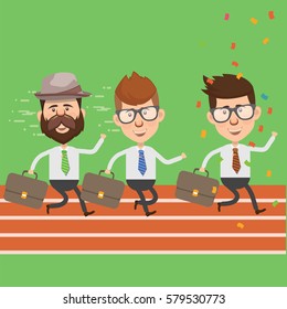 Businessman concept design,clean vector